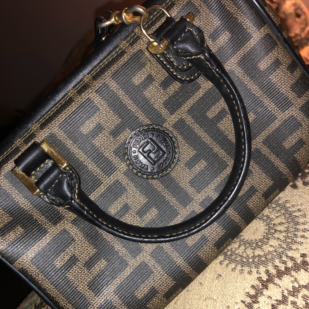 Beautiful Mini Fendi Boston Bag!😍 NOT FOR SALE